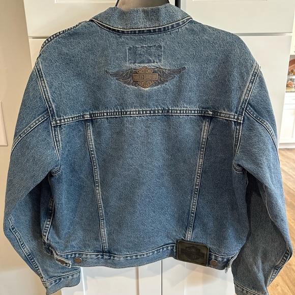 Women’s Harley Davidson Jean Jacket - Picture 2 of 6